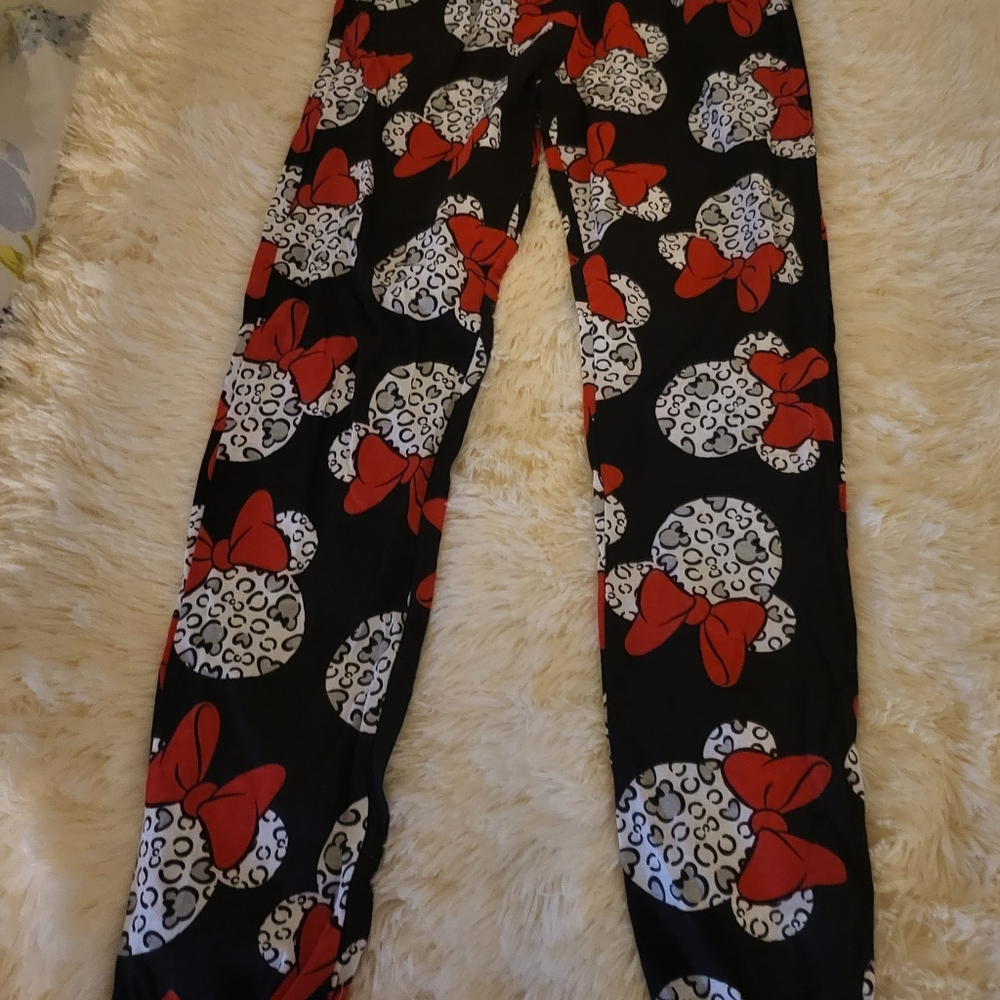 Size small disney minnie mouse pajama pants
